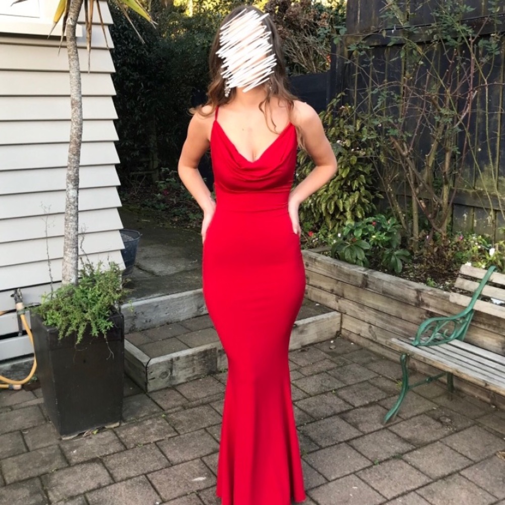 Nookie “Hustle” Red Evening Gown